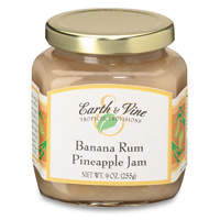 Banana Rum Pineapple Jam Earth & Vine