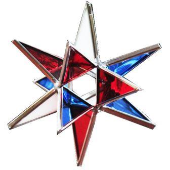 Stained Glass Moravian Star - Blessings