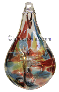 Blown Glass Memory Teardrop Blown Glass Memory Teardrop