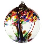 Blown Glass Tree of Life Celebration Ball