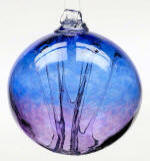 Cobalt/Amethyst Olde English Witch Ball