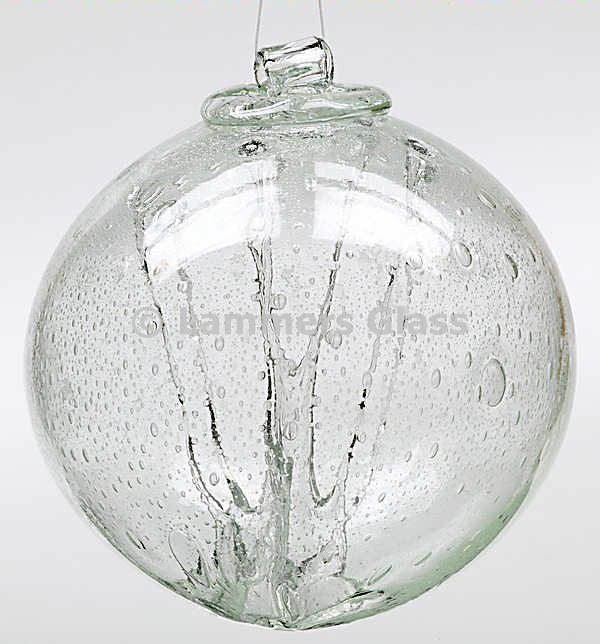 Clear Blown Glass Witch Ball