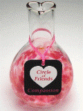 Blown Glass Friendship Vase - Compassion