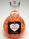 Blown Glass Friendship Vase - Daring