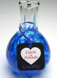 Blown Glass Friendship Vase - Loyalty