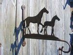 Cast Iron Equestrian Decor Cast Iron Horse Plant Hanger