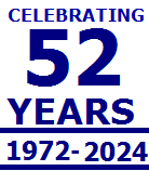 Celebrating 52 Years in Business! Thank You!