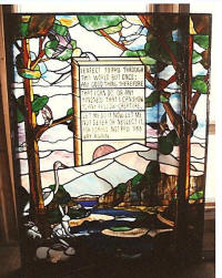 Duck Methodist Stained Glass By Lammers