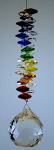 Rainbow Hanging Crystal Prism Shakra Rainbow w/ 30mm