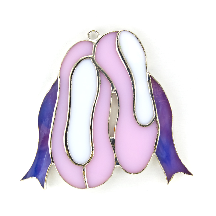 Nightlights Suncatchers Ballet Slippers Stained Glass Nightlight Or Suncatcher