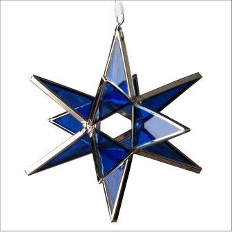 Stained Glass Moravian Star - Serenity