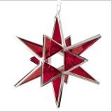 Stained Glass Moravian Star