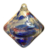 Blown Glass Inspirational Rhombus