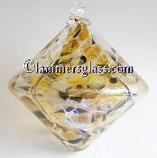 Blown Glass Inspirational Rhombus