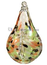 Blown Glass Momory Teardrop