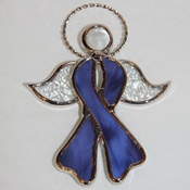 Stained Glass Cancer Angel