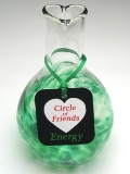 Blown Glass Energy Frienship Vase